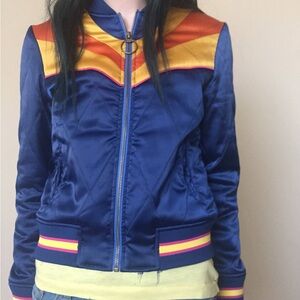 COPY - Classic Rock Couture Rising Sun Bomber Jacket, Small